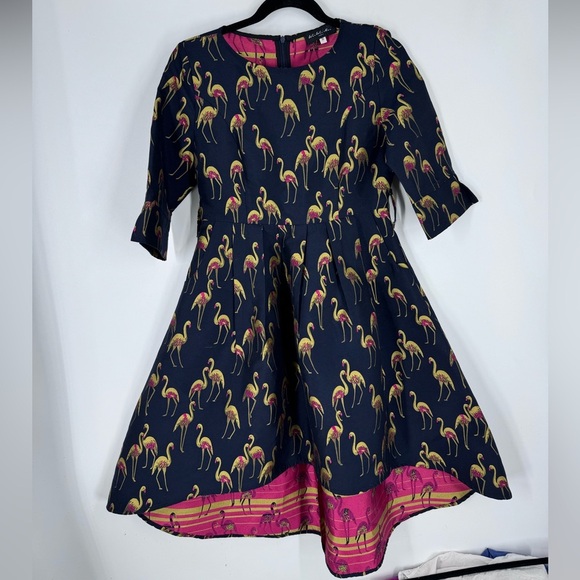 Wei Wei Mei flamingo dress high low size M - Picture 1 of 11